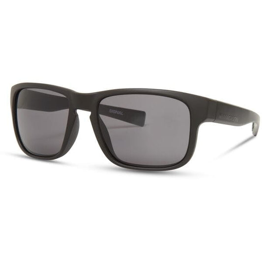 Madison Eyewear Signal Matt Black Sunglasses  - Black Mirror Lens