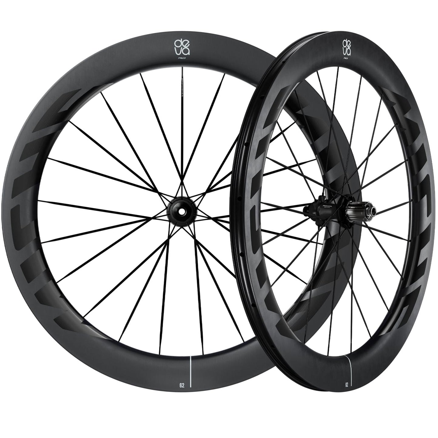 Miche Deva RD 62 TLR Midnight Black Wheels