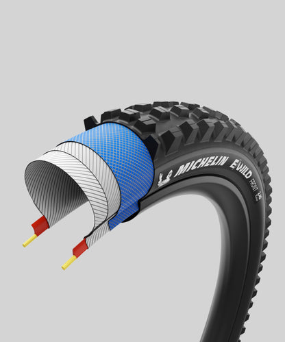 Michelin E-Wild Rear Performance Line Tyre - 27.5 X 2.60"