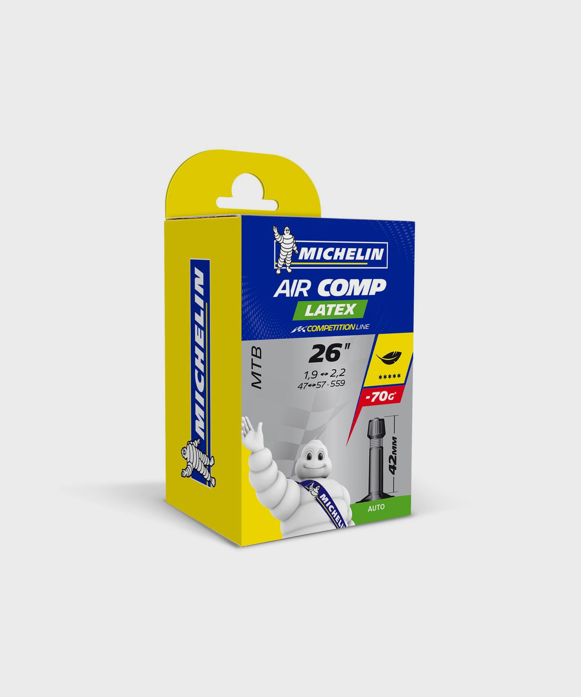 Michelin Aircomp Latex MTB Inner Tube -