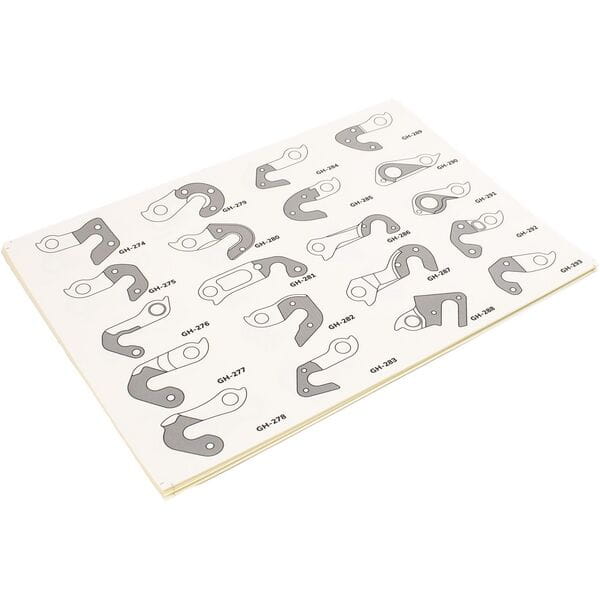M Part gear hanger workshop organiser labels 24