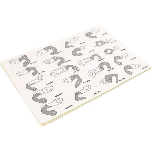 M Part gear hanger workshop organiser labels 24
