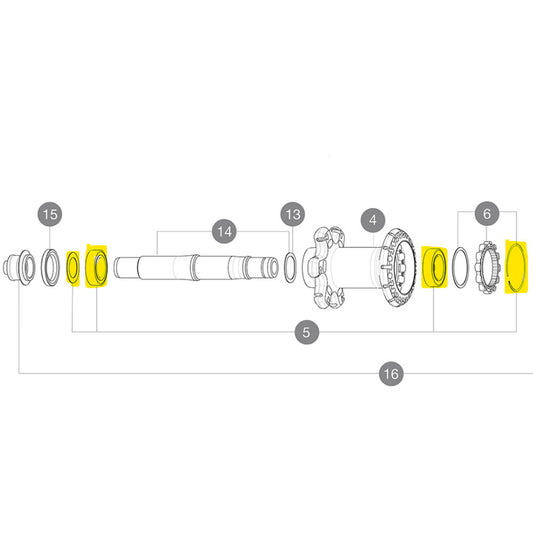 Mavic ID360 Bearings Kit — view 3