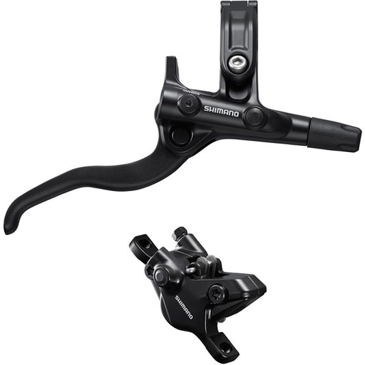 Shimano Deore BR-MT410/BL-M4100 Deore brake lever/post mount 2 pot calliper, front right