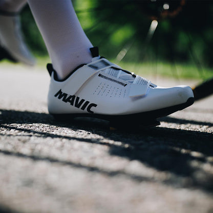 Mavic Aksium Strap Shoes White