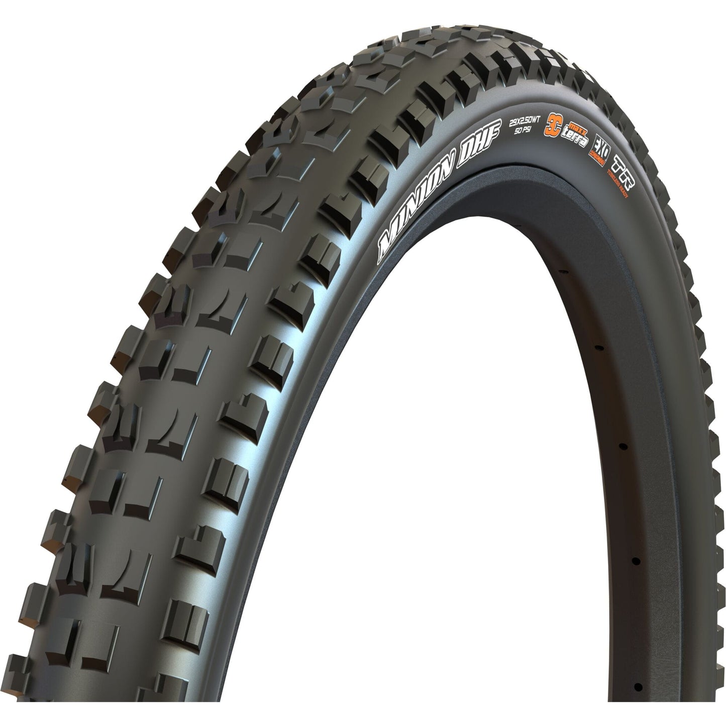 Maxxis Minion DHF 29x2.50 120 TPI Folding MaxxTerra EXO+ Tubeless Tyre