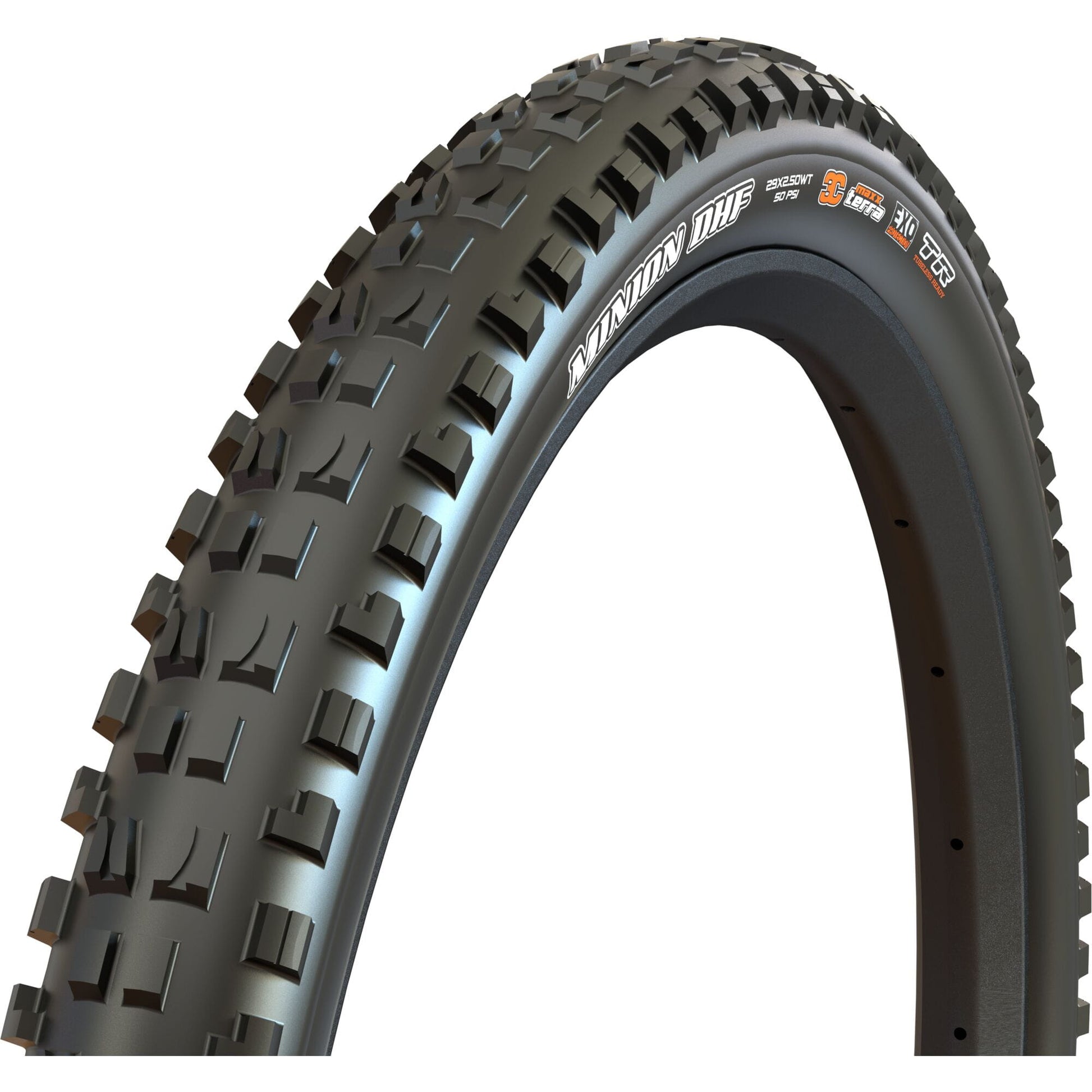 Maxxis Minion DHF 29x2.50 120 TPI Folding MaxxTerra EXO+ Tubeless Tyre