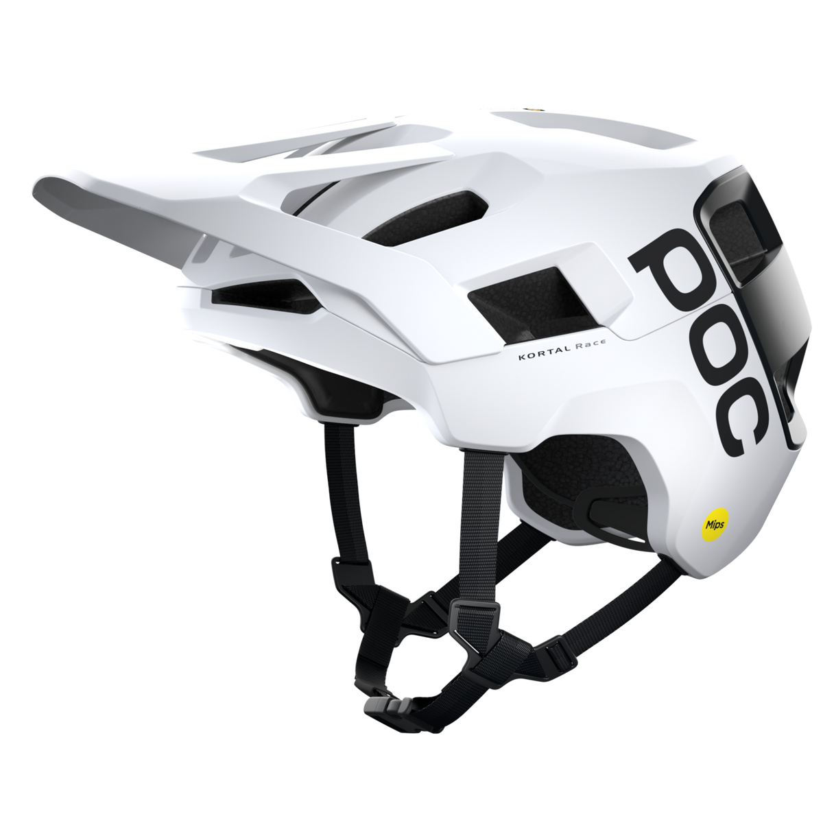 POC Kortal Race MIPS MTB Helmet Hydrogen White/Uranium Black Matt / L