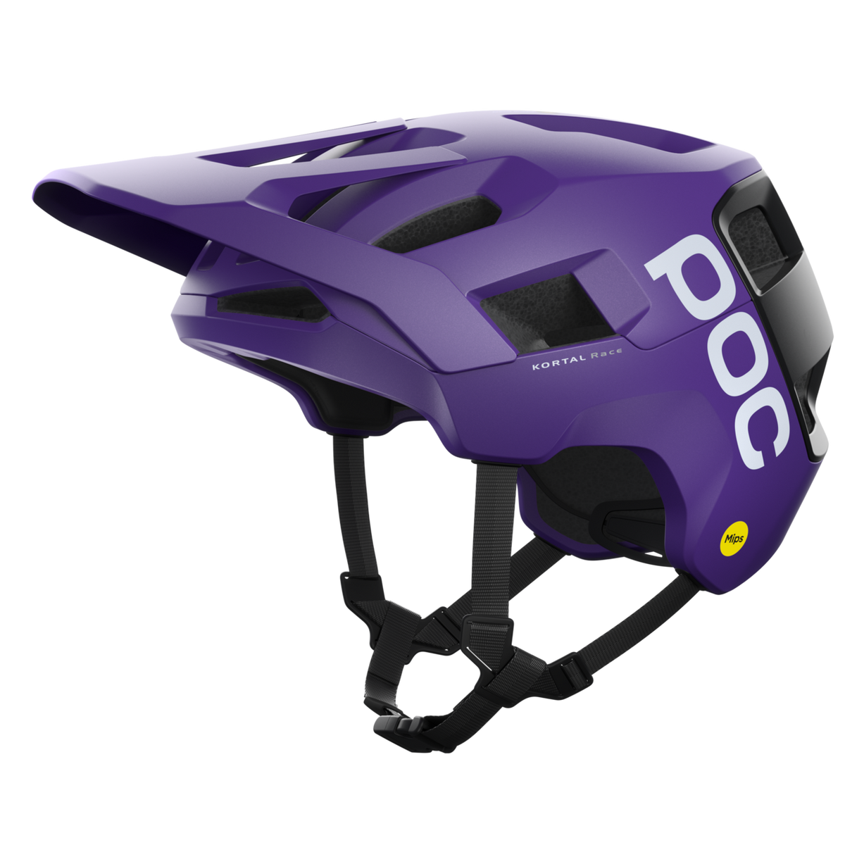 POC Kortal Race MIPS MTB Helmet Sapphire Purple/Uranium Black Metallic/Matt / L