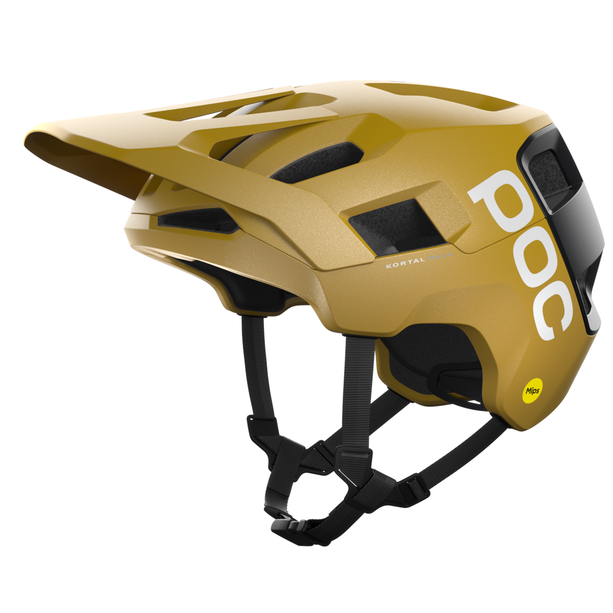 POC Kortal Race MIPS MTB Helmet Cerussite Kashima/Uranium Black Metallic/Matt / L