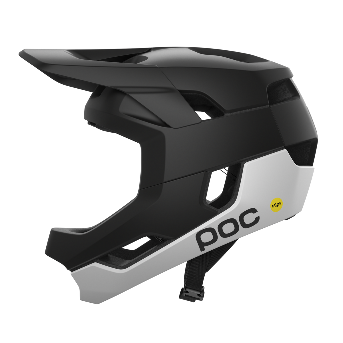 POC Otocon Race MIPS MTB Helmet Uranium Black/Hydrogen White Matt / L