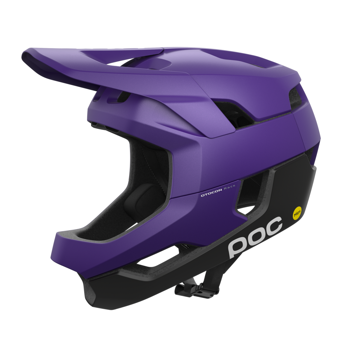 POC Otocon Race MIPS MTB Helmet Sapphire Purple/Uranium Black Metallic/Matt / L