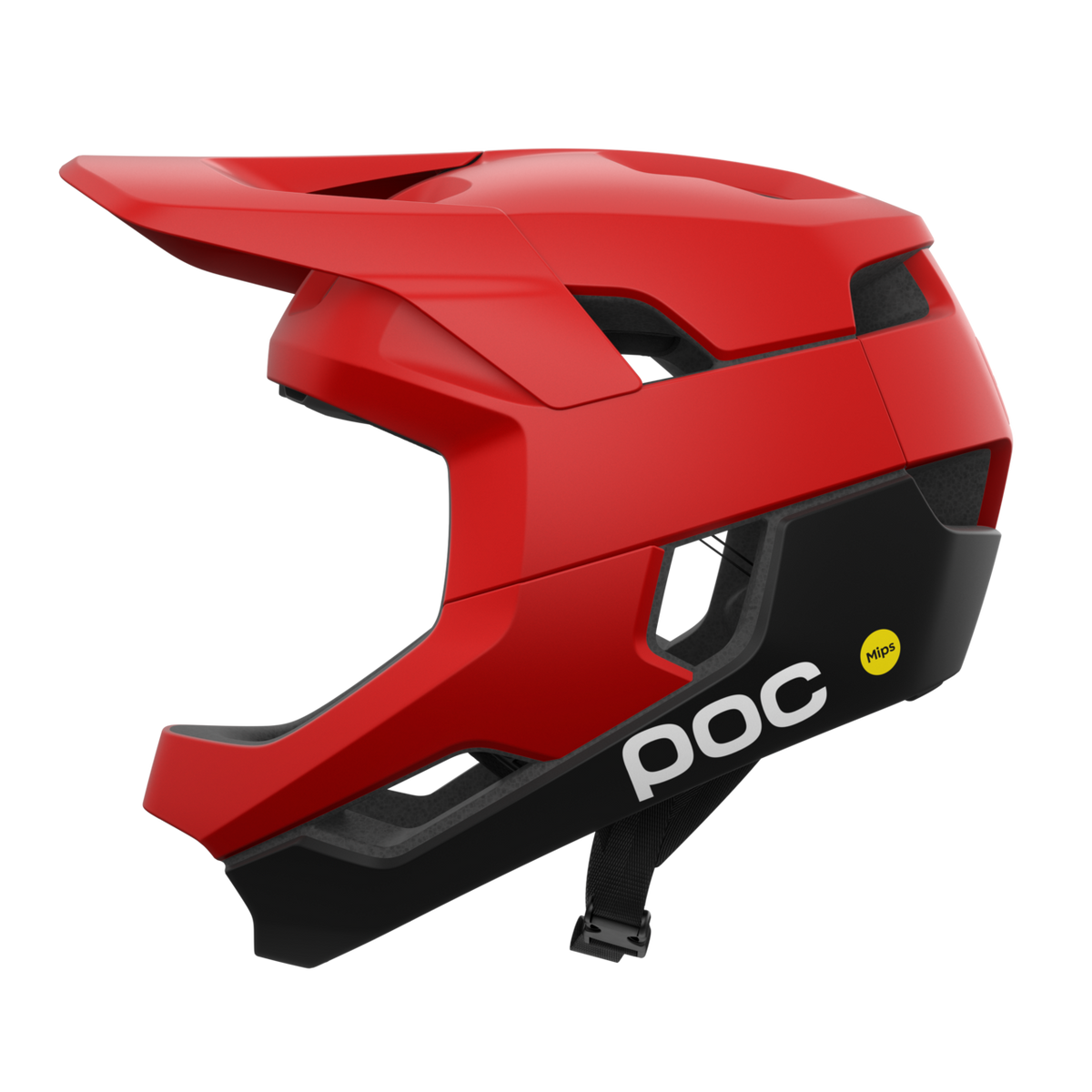 POC Otocon Race MIPS MTB Helmet Prismane Red Matt/Uranium Black Matt / L