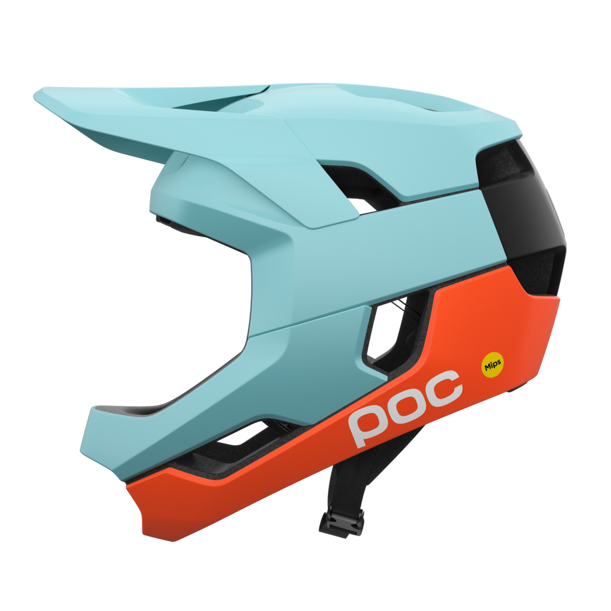 POC Otocon Race MIPS MTB Helmet Indicolite Blue Matt/Carnelian Orange Matt / L