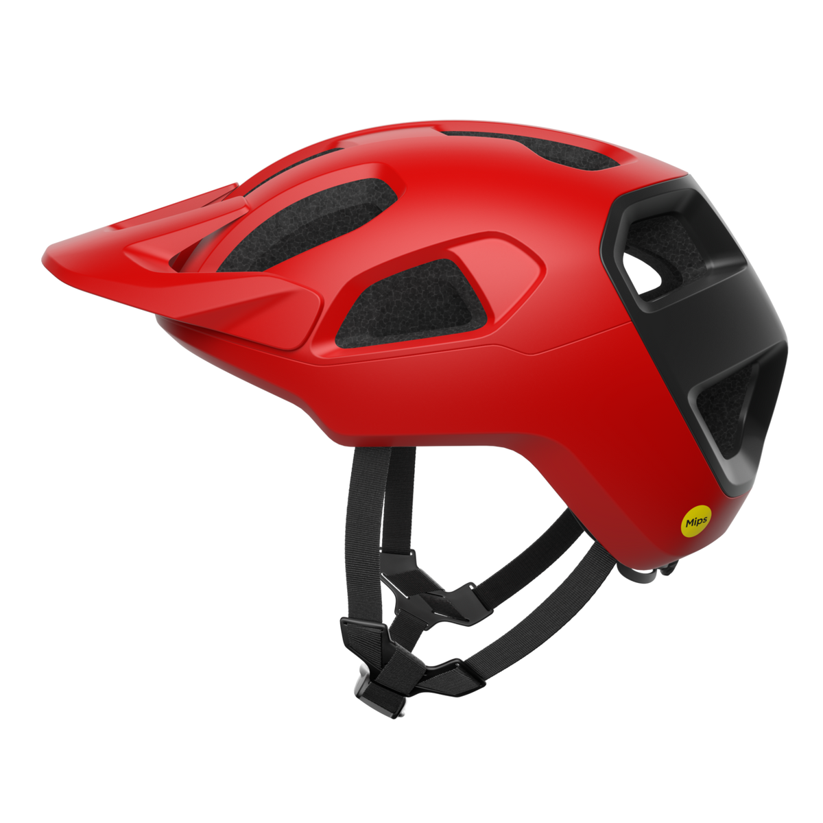 POC Cularis MTB helmet Prismane Red Matt/Uranium Black Matt / L