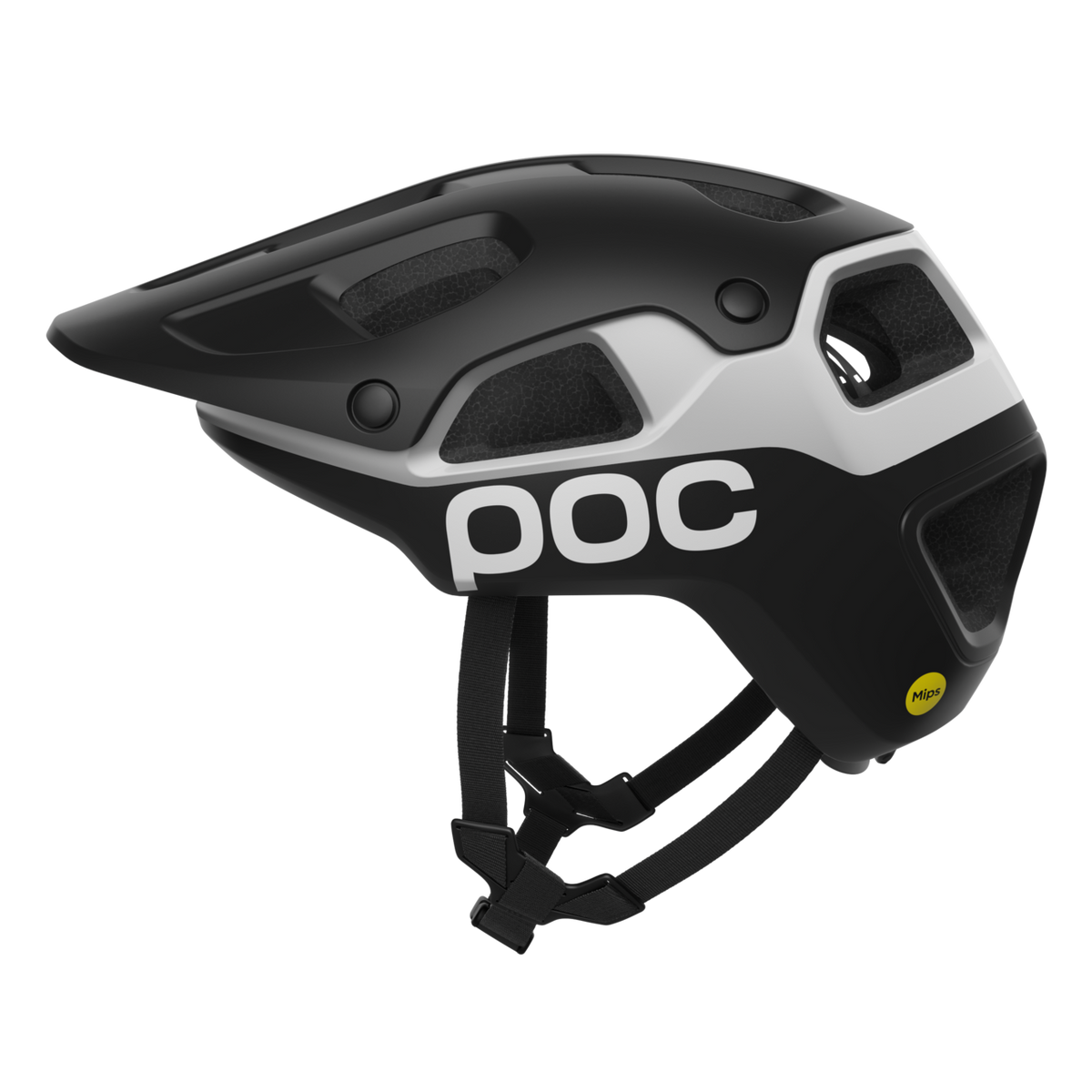 POC Cularis Pure MTB Helmet Uranium Black Matt/Hydrogen White / L