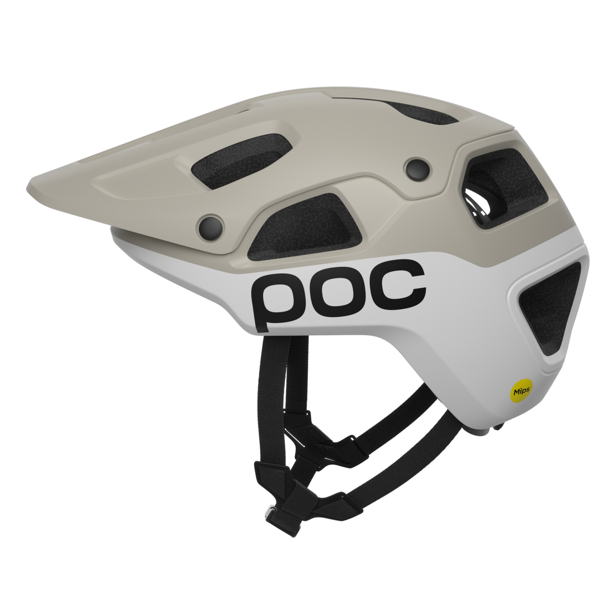 POC Cularis Pure MTB Helmet Mineral Grey/Hydrogen White Matt / L