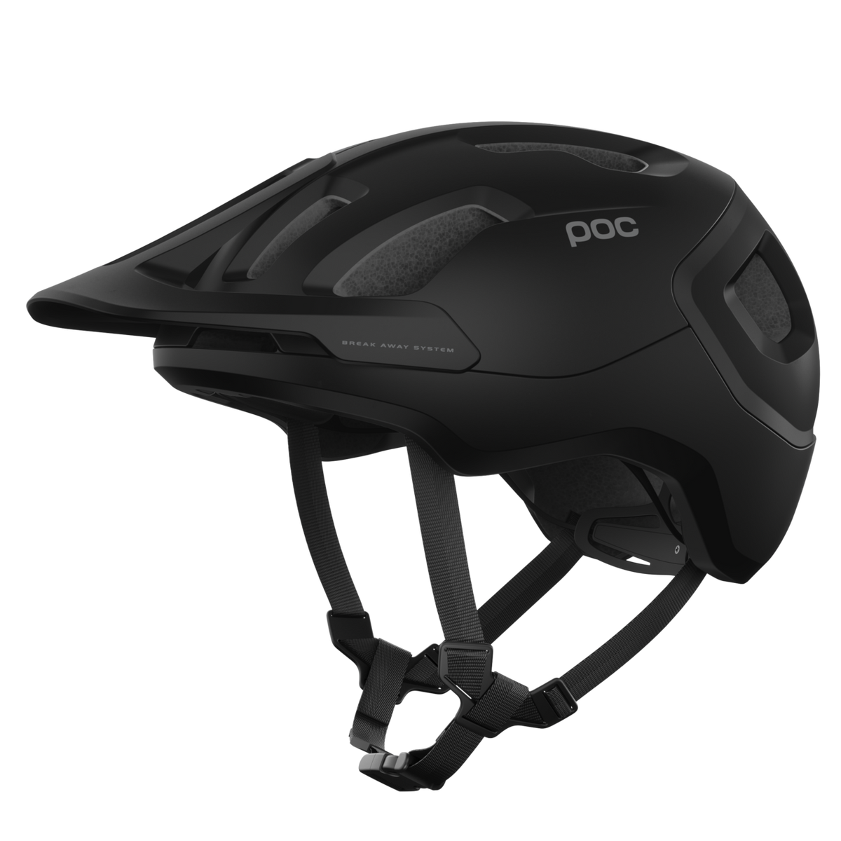POC Axion MTB Helmet Uranium Black Matt / L