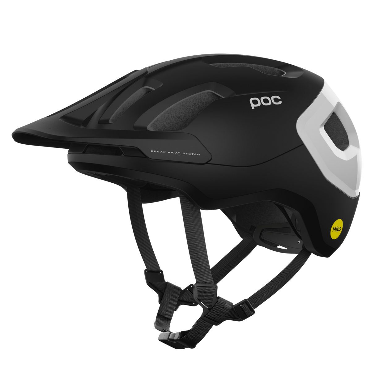 POC Axion Race MIPS MTB Helmet Uranium Black Matt/Hydrogen White / L