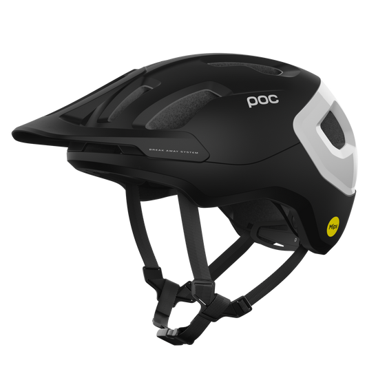 POC Axion Race MIPS MTB Helmet Uranium Black Matt/Hydrogen White / L