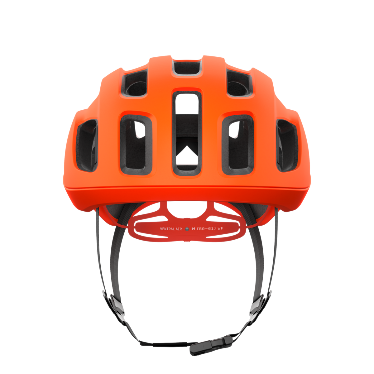 POC Ventral Air MIPS Wide Fit Cycling Helmet Fluorescent Orange Matt / M