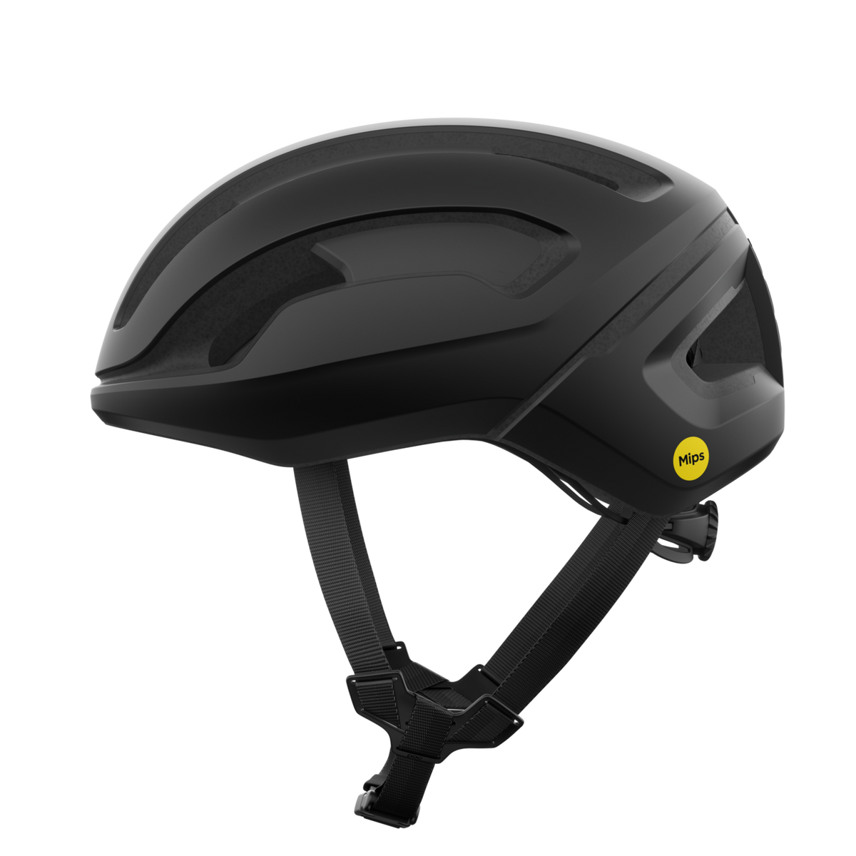 POC Omne Air MIPS Wide Fit Cycling Helmet Uranium Black Matt / M