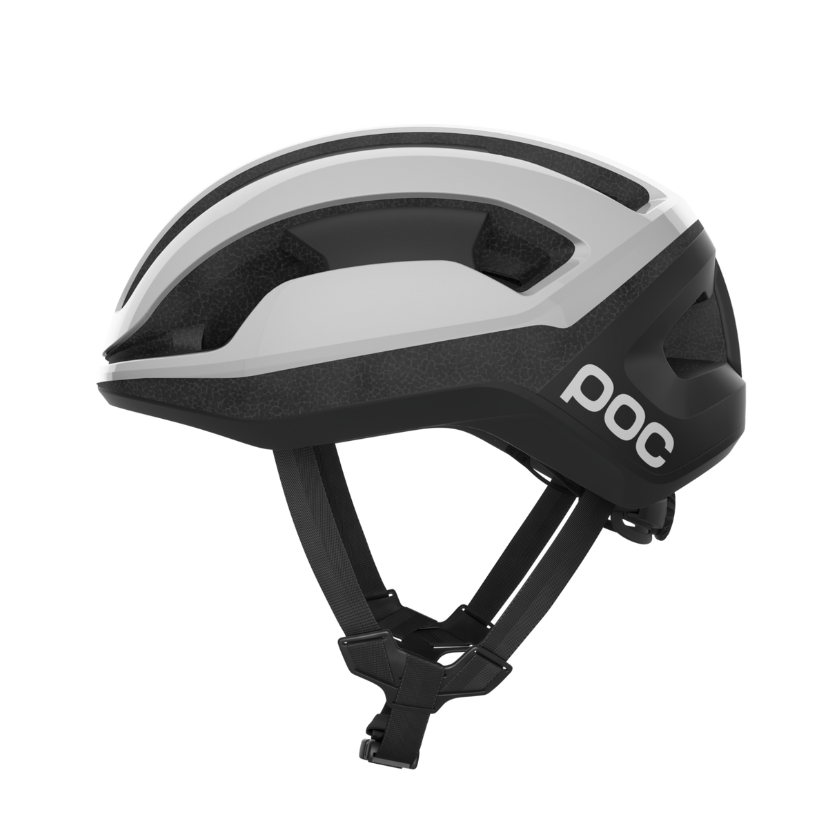 POC Omne Lite Cycling Helmet Hydrogen White/Uranium Black Matt / L