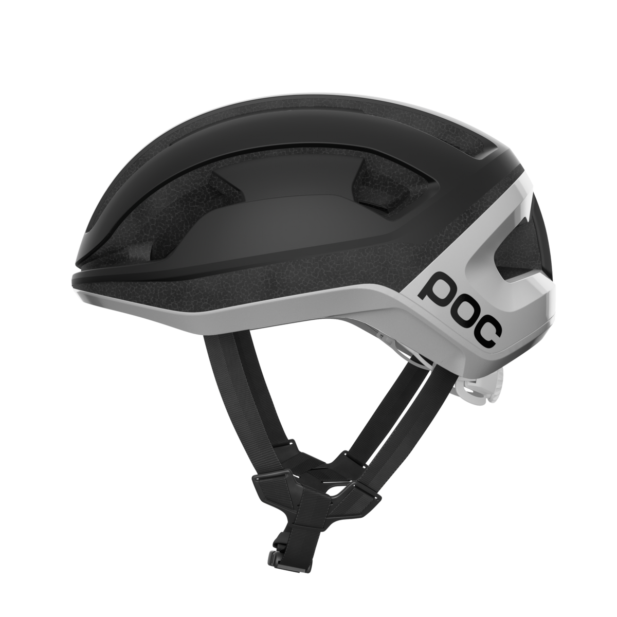 POC Omne Lite Cycling Helmet Uranium Black Matt/Hydrogen White / L