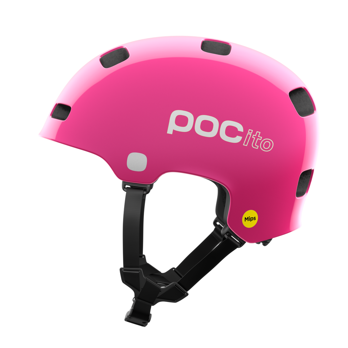 POC POCito Crane MIPS Bike Helmet Fluorescent Pink / M