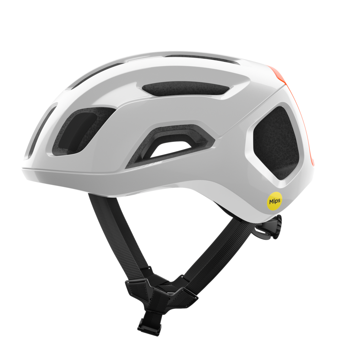 POC Ventral Air MIPS Cycling Helmet Hydrogen White/Fluorescent Orange / L