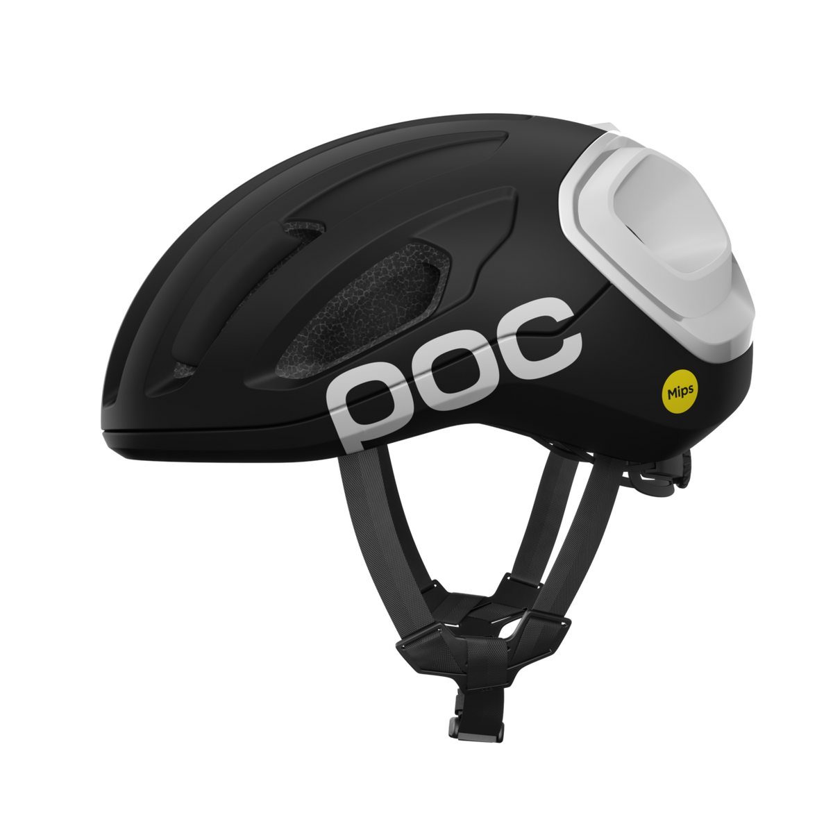 POC Amidal Cycling Helmet Uranium Black Matt/Hydrogen White / L