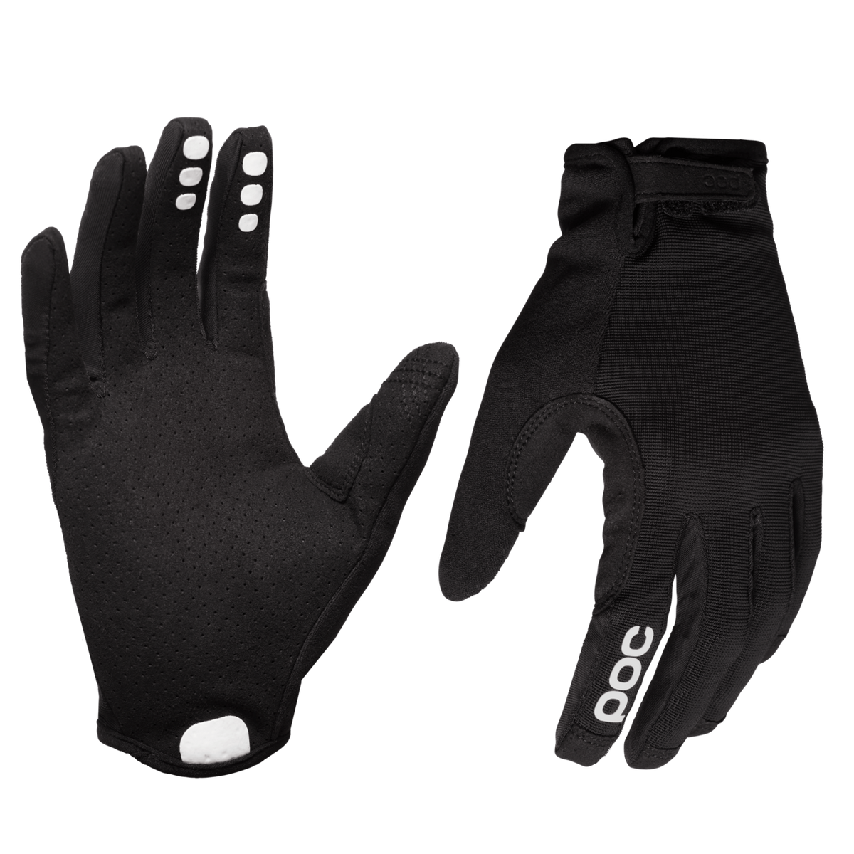 POC Resistance Enduro Adjustable MTB Gloves Uranium Black/Uranium black / XL