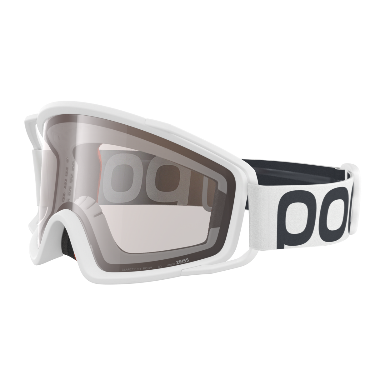 POC Zygon MTB Goggles Hydrogen White/Clarity Trail/Cloudy Brown / One Size