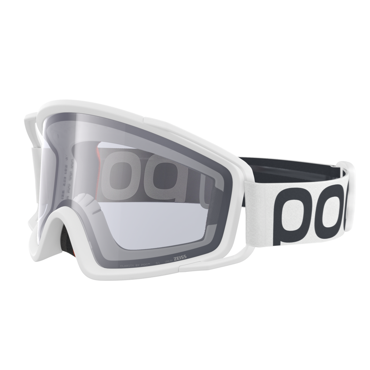 POC Zygon MTB Goggles Hydrogen White/Clarity Universal/Cloudy Grey / One Size