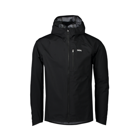 POC Men's Motion Rain MTB Jacket Uranium Black / XXL