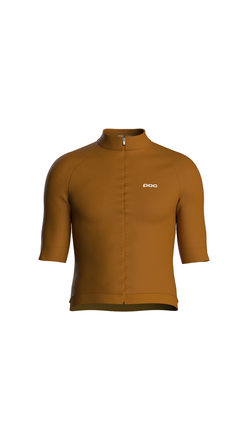 POC Men's Thermal Lite Cycling Jersey Bauxite Brown / XXL