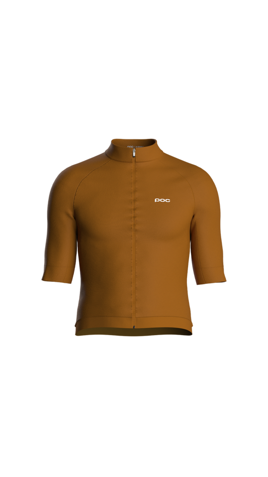 POC Men's Thermal Lite Cycling Jersey Bauxite Brown / XXL