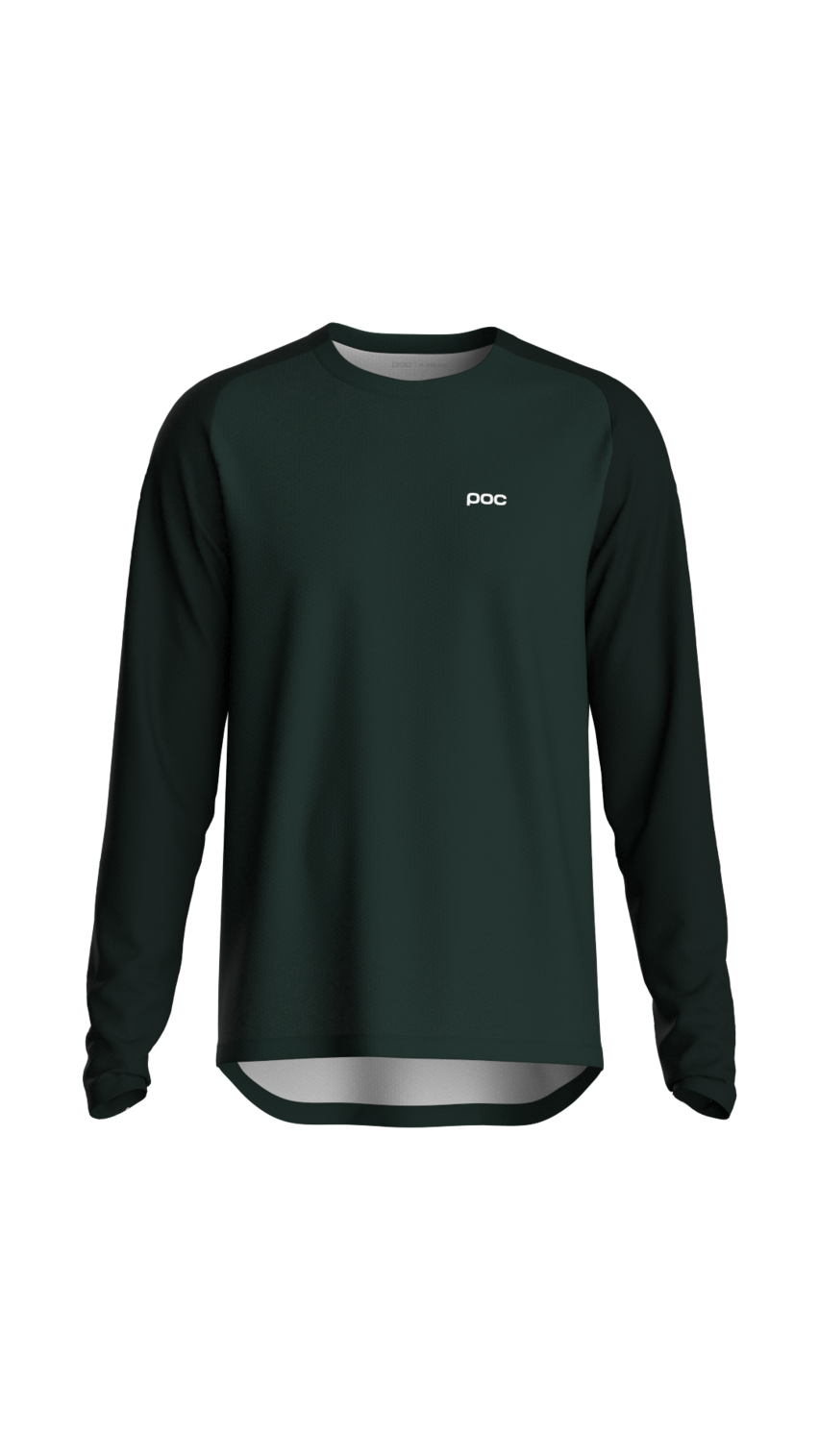 POC Men's Motion Air Long Sleeve MTB Jersey Pargasite Green / XXL