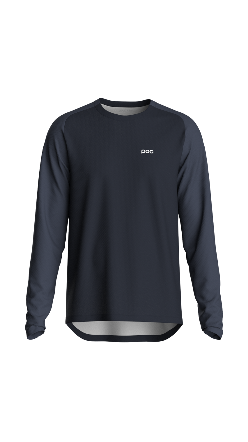 POC Men's Motion Air Long Sleeve MTB Jersey Apatite Navy / XXL