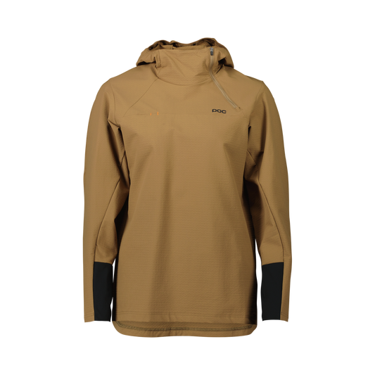 POC Women's Mantle Thermal Cycling Hoodie Jasper Brown / XL