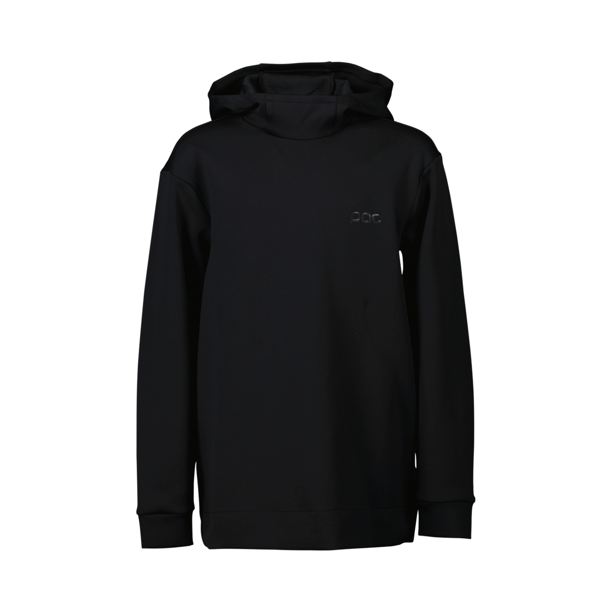 POC Youth Essential MTB Hoodie Uranium Black / 160/14Y