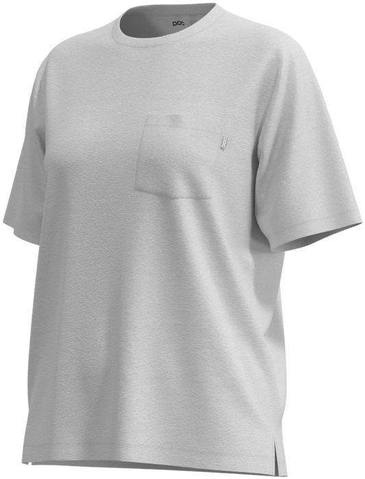 POC Women's Motion Short Sleeve Jersey Hydrogen White / XL