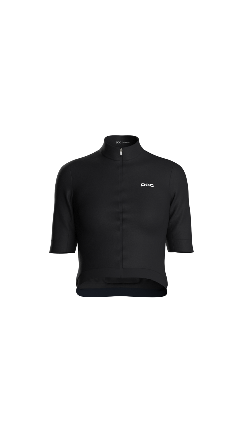 POC Women's Thermal Lite Cycling Jersey Uranium Black / XL