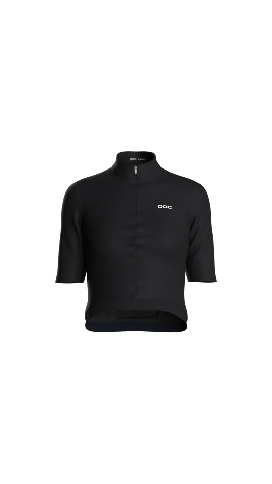 POC Women's Thermal Lite Cycling Jersey Uranium Black / XL