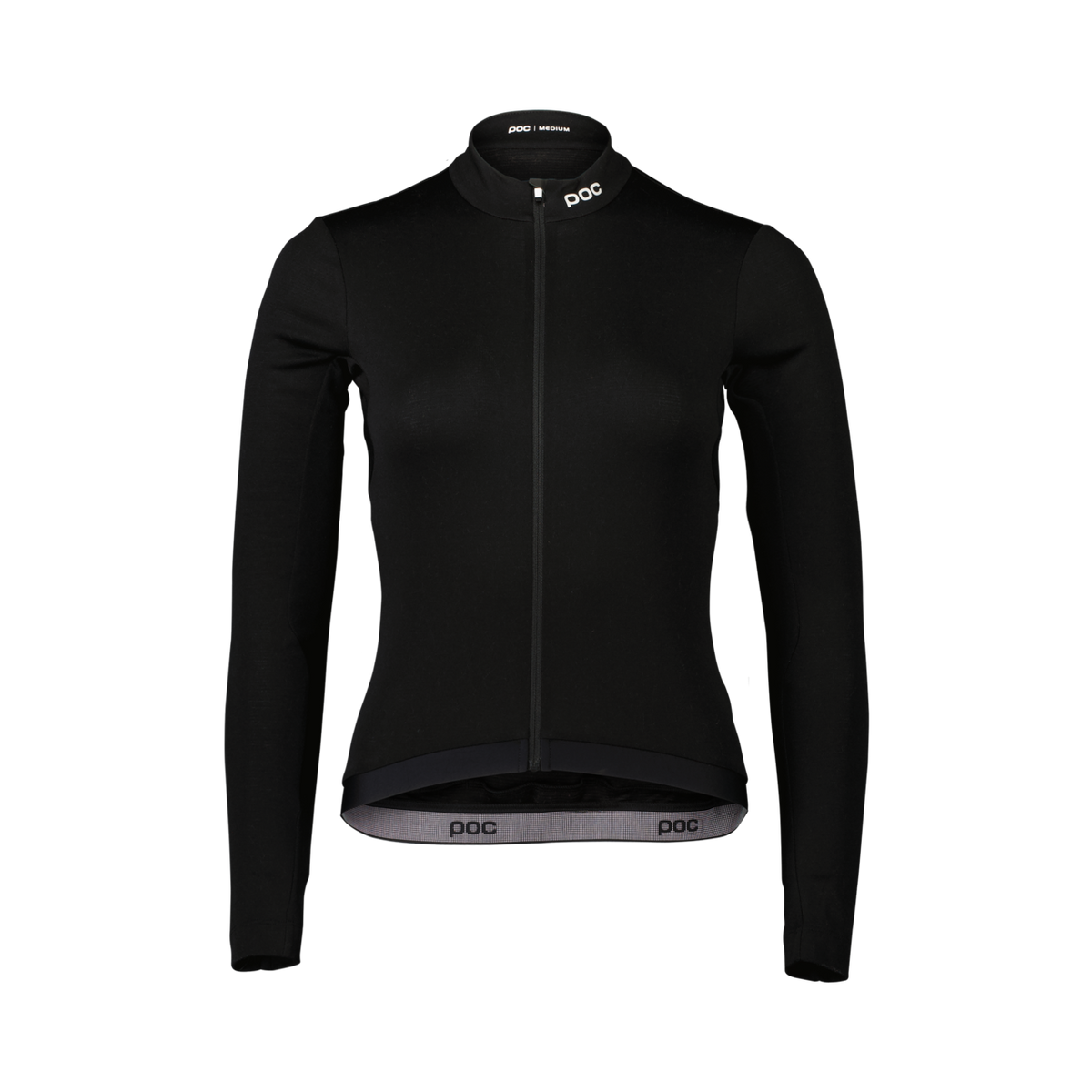 POC Women's Thermal Lite Long Sleeve Jersey Uranium Black / XL