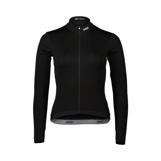 POC Women's Thermal Lite Long Sleeve Jersey Uranium Black / XL