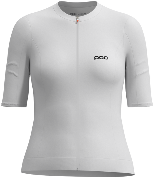 POC Women's Cadence Cycling Jersey Hydrogen White / XL