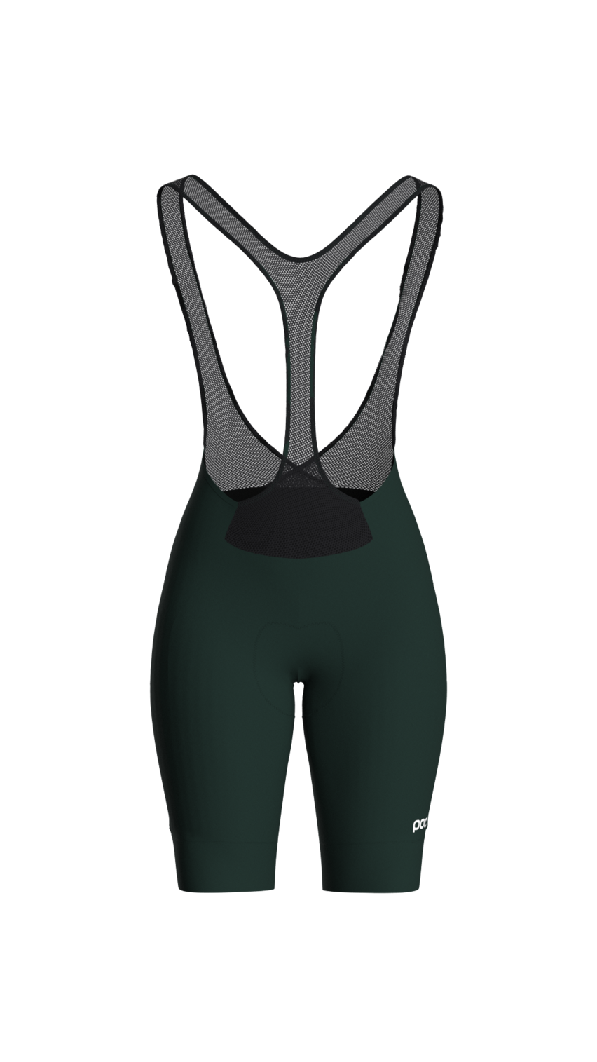 POC Women's Cadence Cycling Bib Shorts Pargasite Green / XL