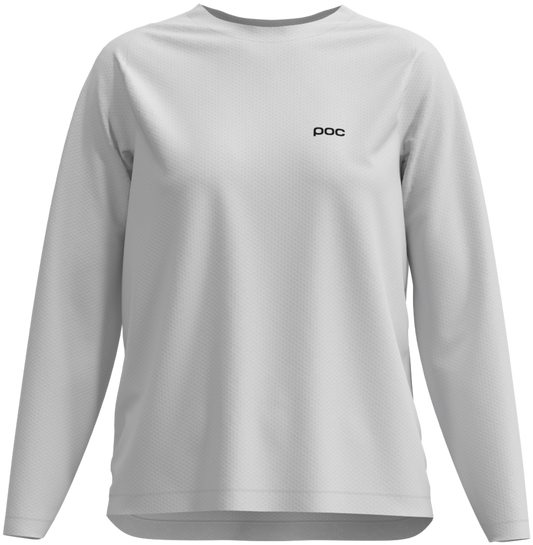 POC Women's Motion Air Long Sleeve MTB Jersey Hydrogen White / XL