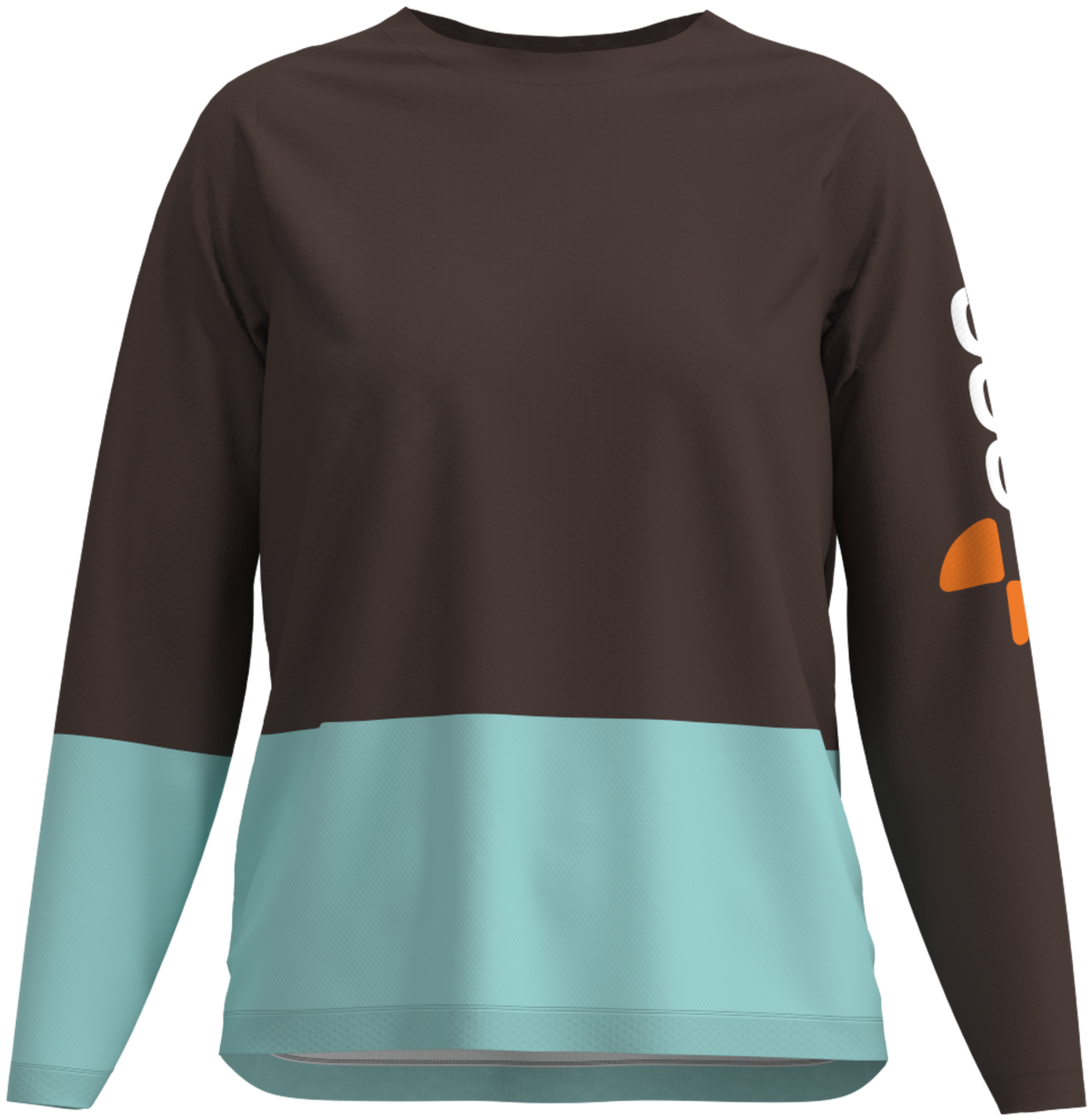 POC Women's Motion Air Long Sleeve MTB Jersey Bronzite Brown/Lazurite Blue / XL